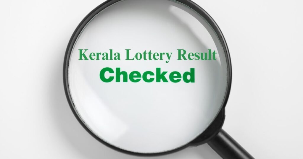 Today's Kerala Lottery Result