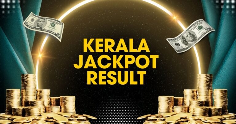 kerala jackpot result