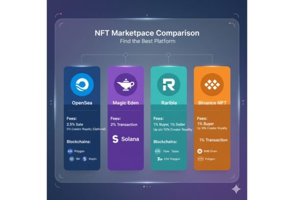 NFT Marketplace Comparison at a Glance