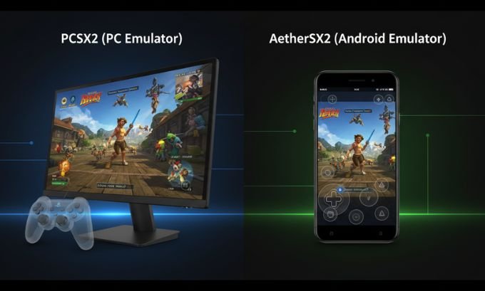 PCSX2 vs. AetherSX2