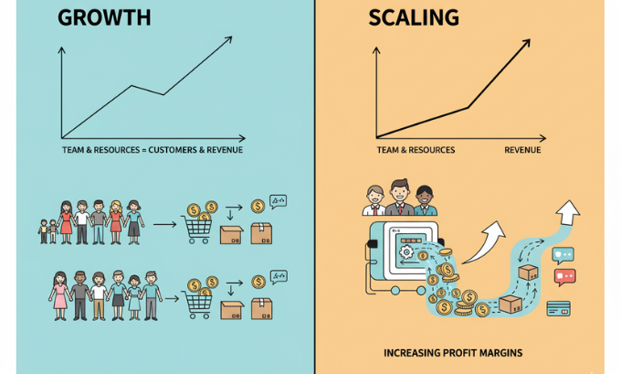 Growth vs. Scaling