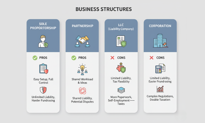 Different Types of Business Structures